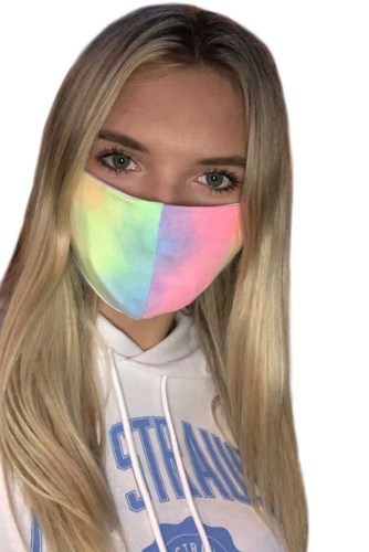 Multicolor Tie Dye Adult Non-Medical Cloth Mask