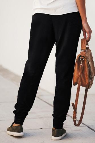 Black Change Of Heart Pocketed Joggers