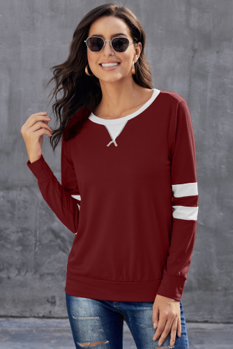 Red Addicted To You Long Sleeve Sweatshirt