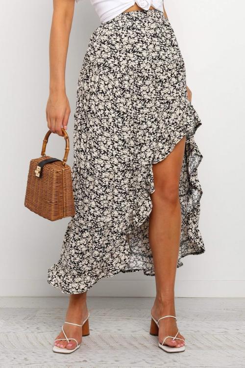 Black Traveller Skirt