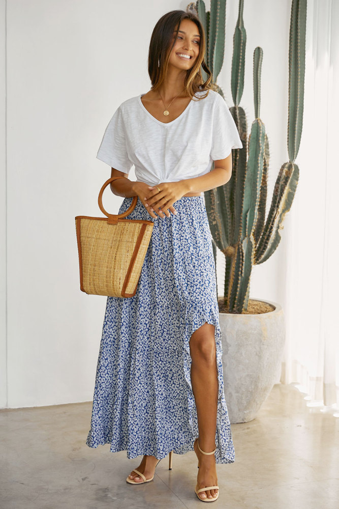Sky Blue Traveller Skirt