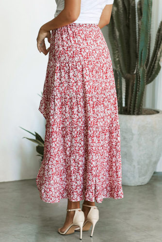Red Traveller Skirt