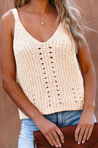 Apricot Equinox Cotton Blend Tank