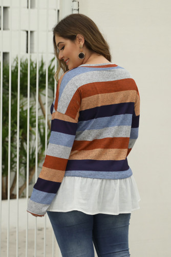 Blue Perch by Blu Pepper Plus Size Top