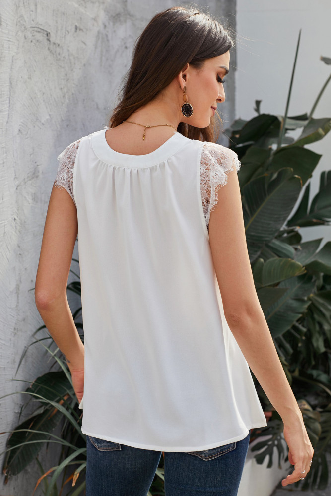 White Lovin' On You Reversible Top