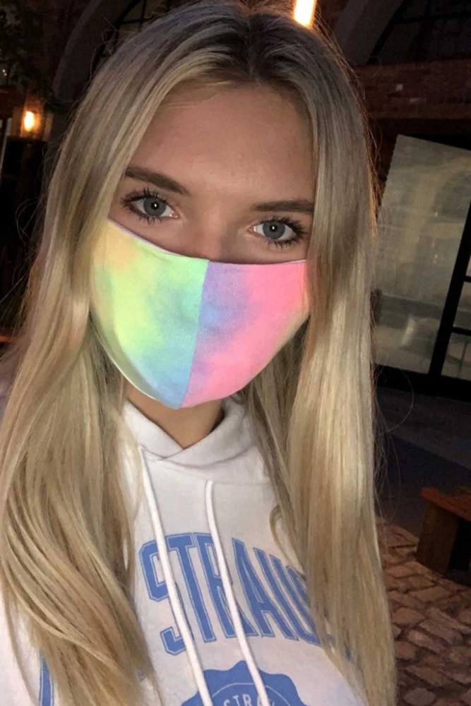 Multicolor Tie Dye Adult Non-Medical Cloth Mask