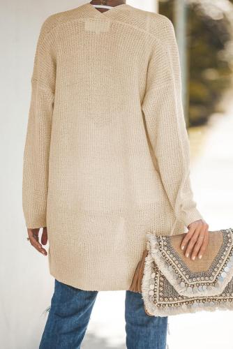 Apricot Maribelle Pocketed Cardigan