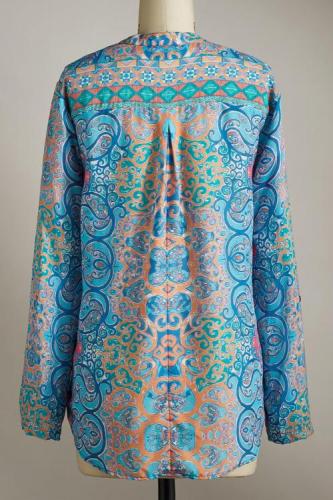 Sky Blue Moroccan Breeze Tunic