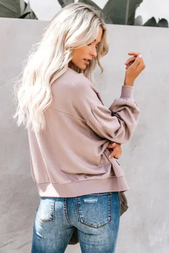 Pink Too Soft Pocketed Bomber Jacket