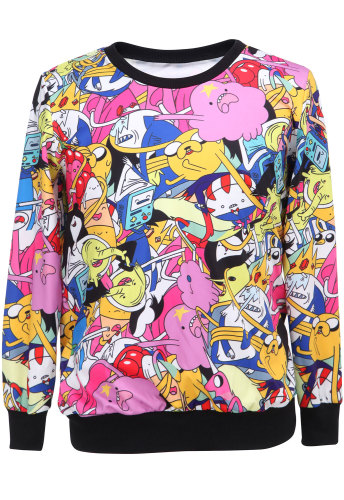 Adventure Time Broball Pullover Women Hoody Sweatshirt