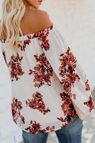 White Wherever You Go Off The Shoulder Top