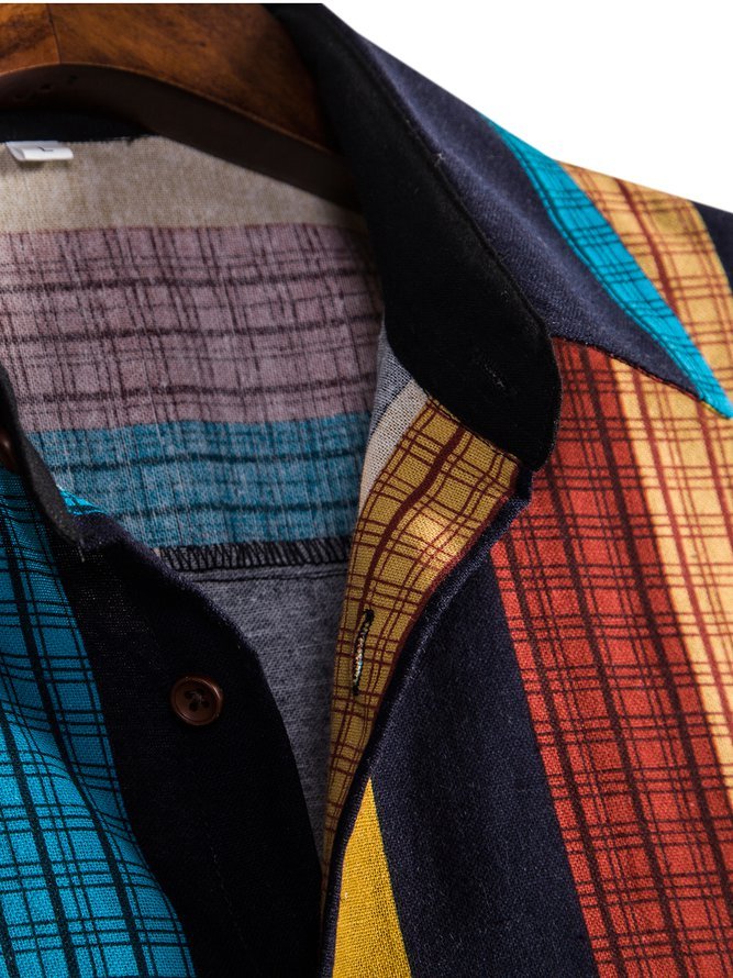 Men's Casual Shirt Collar Shirts
