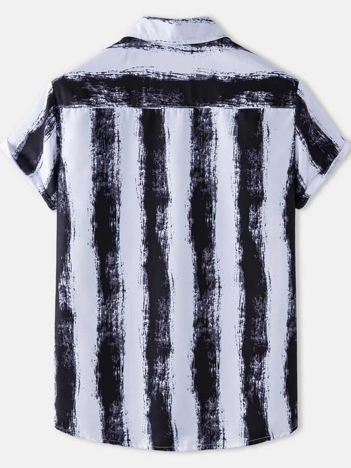 Hawaiian men's printed shirt