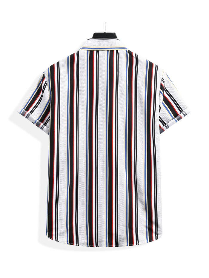 Mens Printed Holiday Short Sleeve Shirts