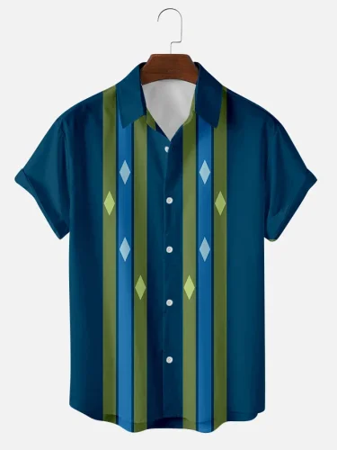 Geometric Casual Shirts & Tops