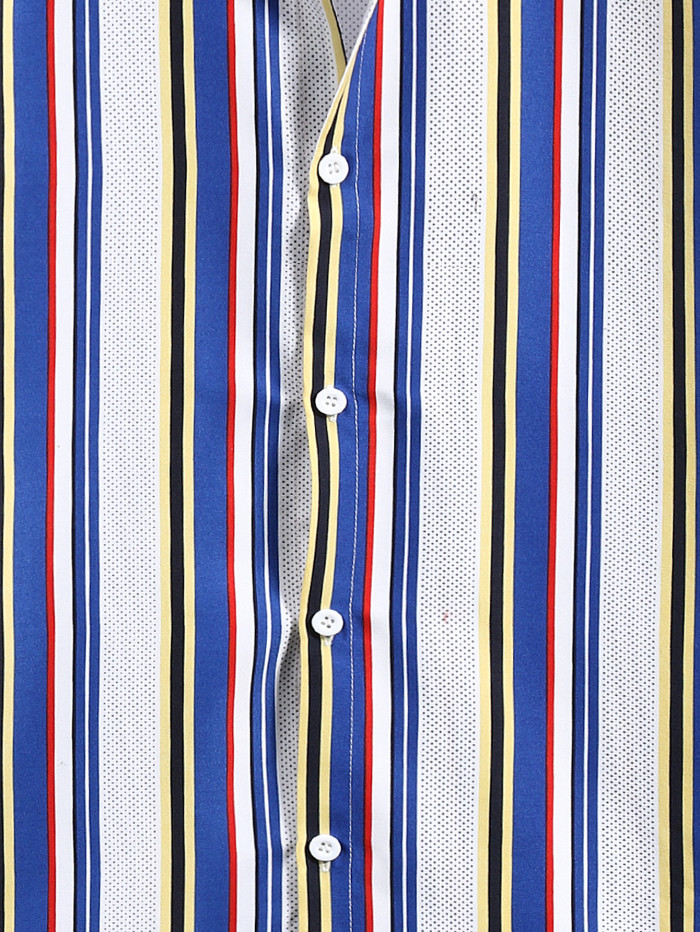 Mens Printed Holiday Short Sleeve Shirts