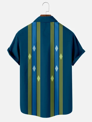 Geometric Casual Shirts & Tops