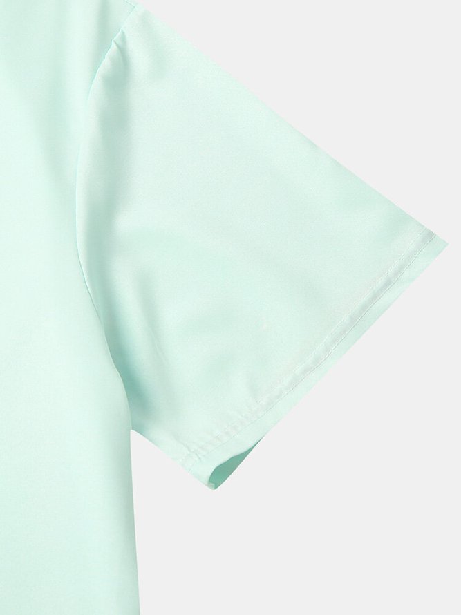 Color-Block Cotton-Blend Colorblock Shirts & Tops