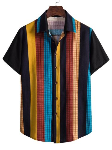 Men's Casual Shirt Collar Shirts