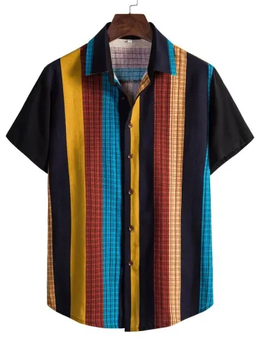 Men's Casual Shirt Collar Shirts