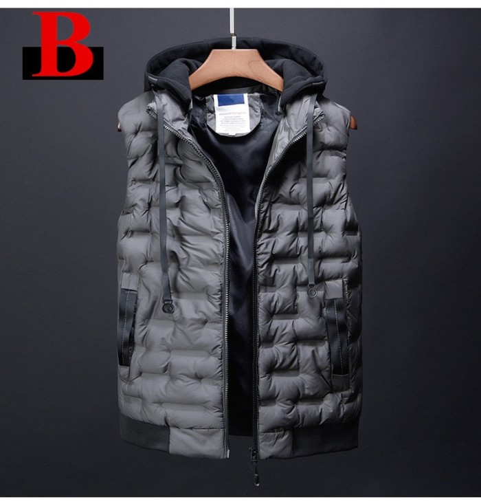 ダウンベスト中綿ベスト カジュアル デニムベストメンズ 秋冬　ペアベスト ペアカップルベスト ダウンベスト