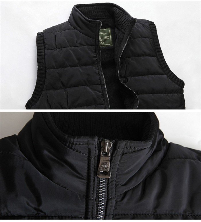 ダウンベスト中綿ベスト カジュアル デニムベストメンズ 秋冬　ペアベスト ペアカップルベスト ダウンベスト