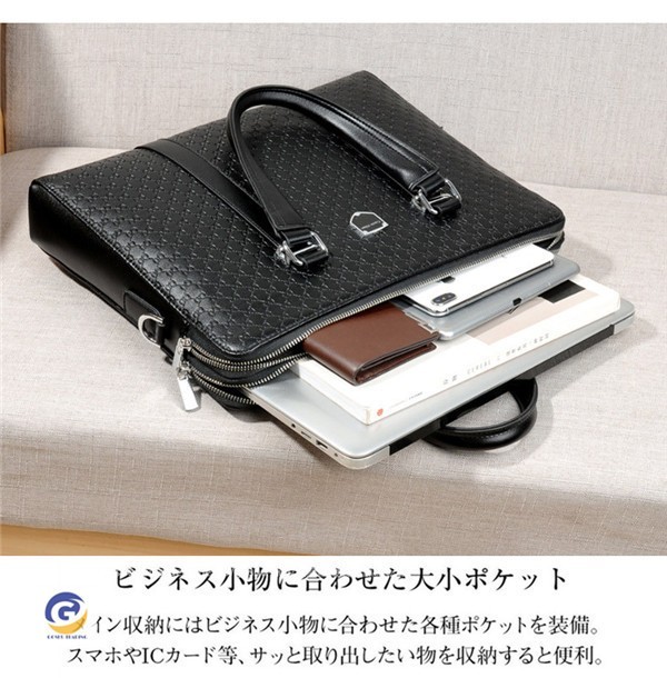 ハンドバッグ トートバッグ メンズ 本革 2way 手提げバッグ ショルダーバッグ レザー 手提げ 斜めがけ ビジネスバッグ 通勤通学 鞄
