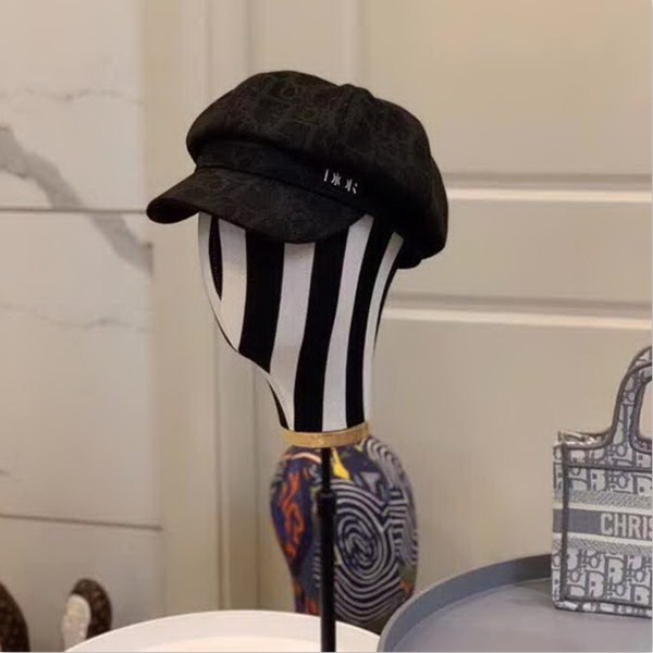 20冬季最新专柜款-Dior专柜同款极简高级斜纹纯棉军帽！帽型纯原版开模这款吃土也要入手，必须自留