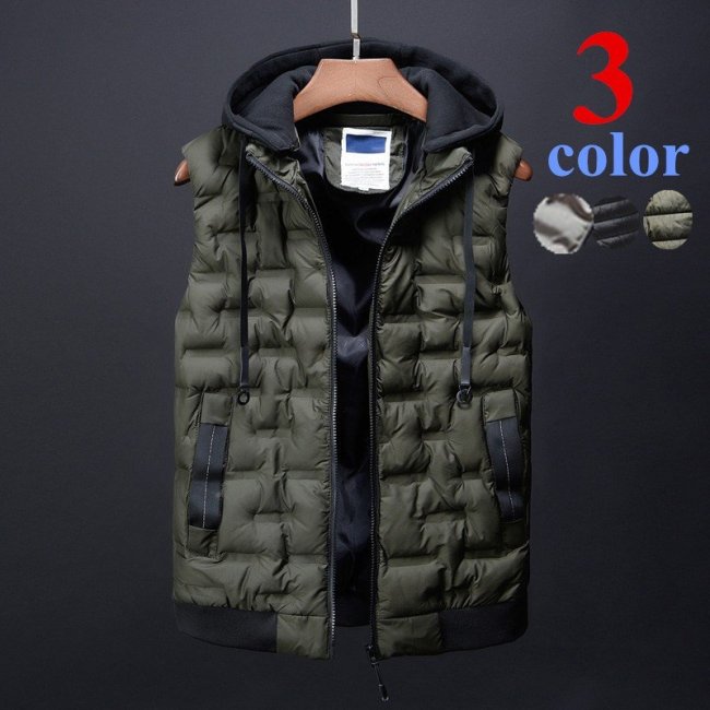 ダウンベスト中綿ベスト カジュアル デニムベストメンズ 秋冬　ペアベスト ペアカップルベスト ダウンベスト
