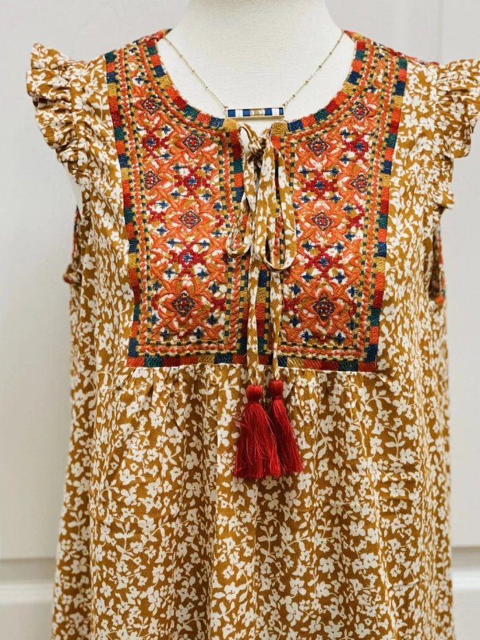 Shift Floral Sleeveless Printed Shirts & Tops