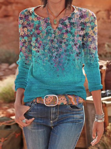 Sheath Sweetheart Vintage Color-Block Shirts & Tops