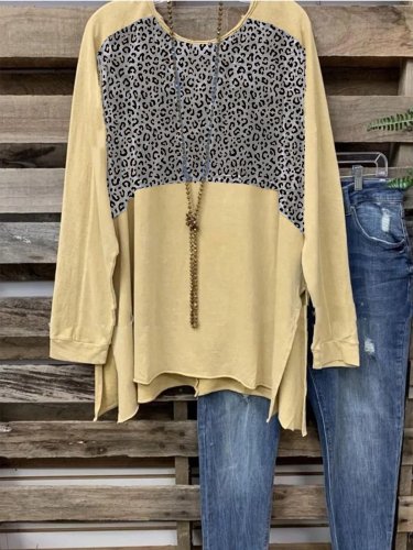 Cotton-Blend Casual Shirts & Tops