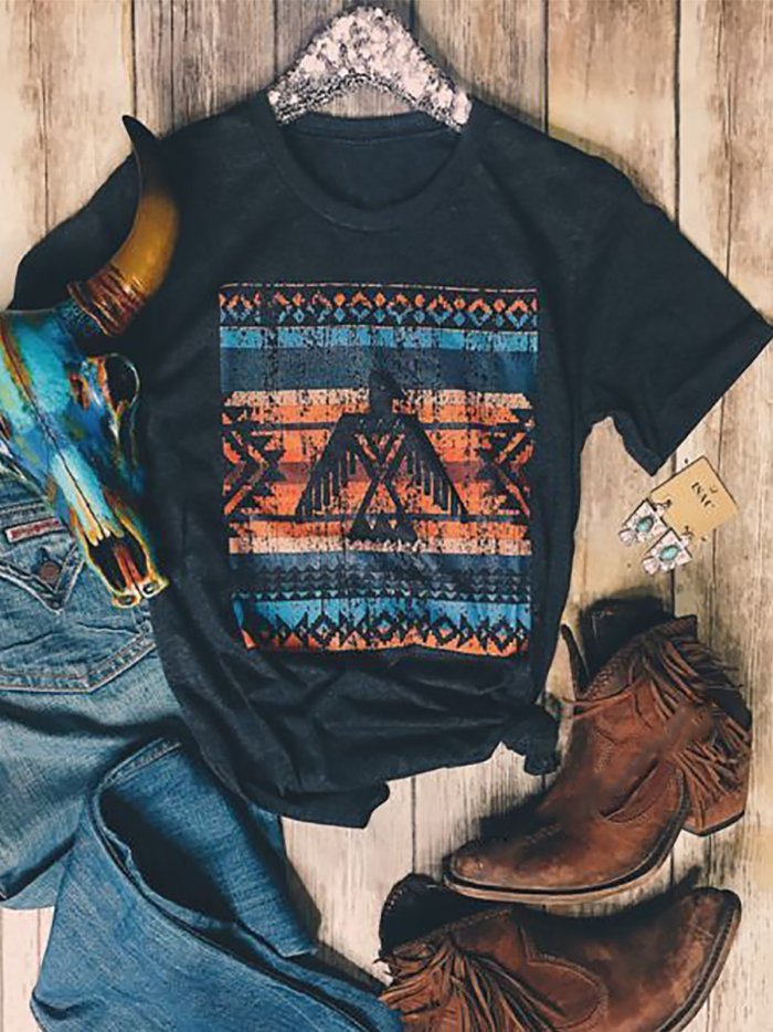 Shift Casual Crew Neck Long Sleeve Shirts & Tops
