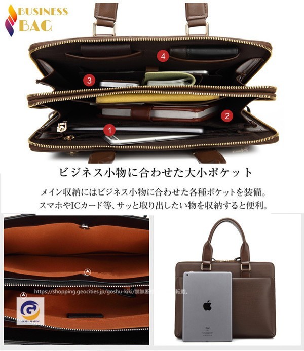 ハンドバッグ トートバッグ メンズ 本革 2way 手提げバッグ ショルダーバッグ レザー 手提げ 斜めがけ ビジネスバッグ 通勤通学 鞄