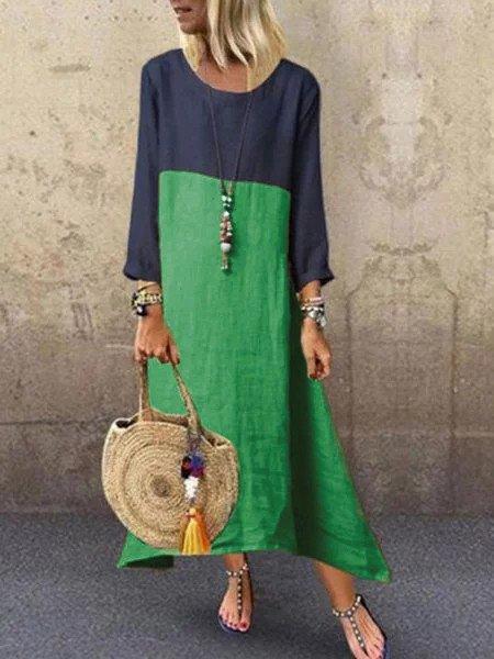 Cotton Plus siza Casual dress