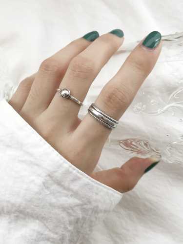 925 Sterling Silver Round Artisan Blank Ring