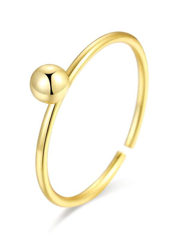 925 Sterling Silver Bead Geometric Vintage Band Ring