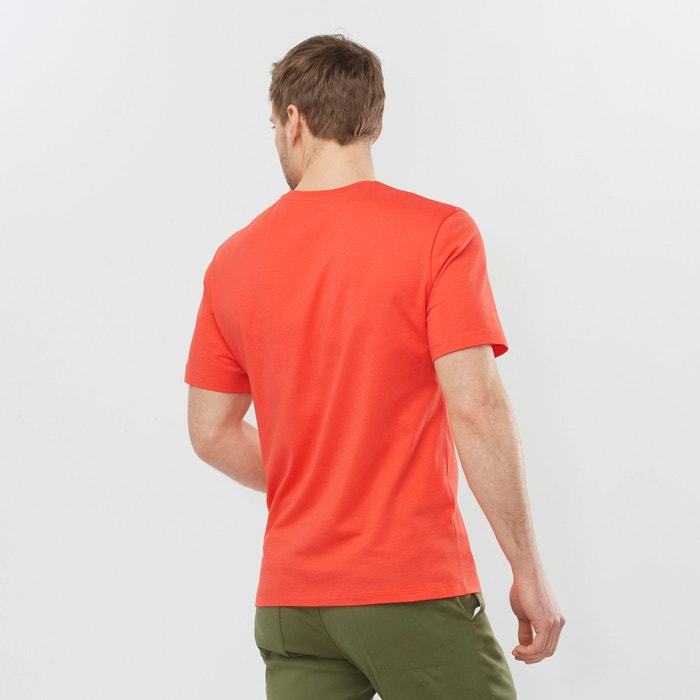 OUTLIFE GRAPHIC GEO RUNNER SS TEE M - SALOMON