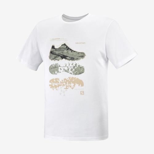 OUTLIFE GRAPHIC BLUEPRINT SS TEE M - SALOMON