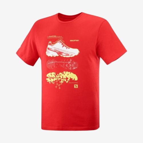 OUTLIFE GRAPHIC BLUEPRINT SS TEE M - SALOMON