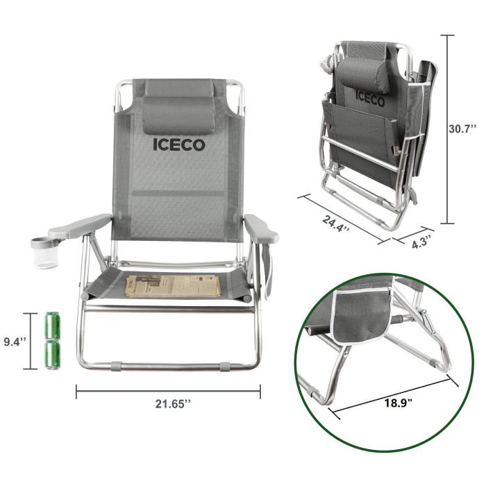 Portable Folding Camping Chair | ICECO