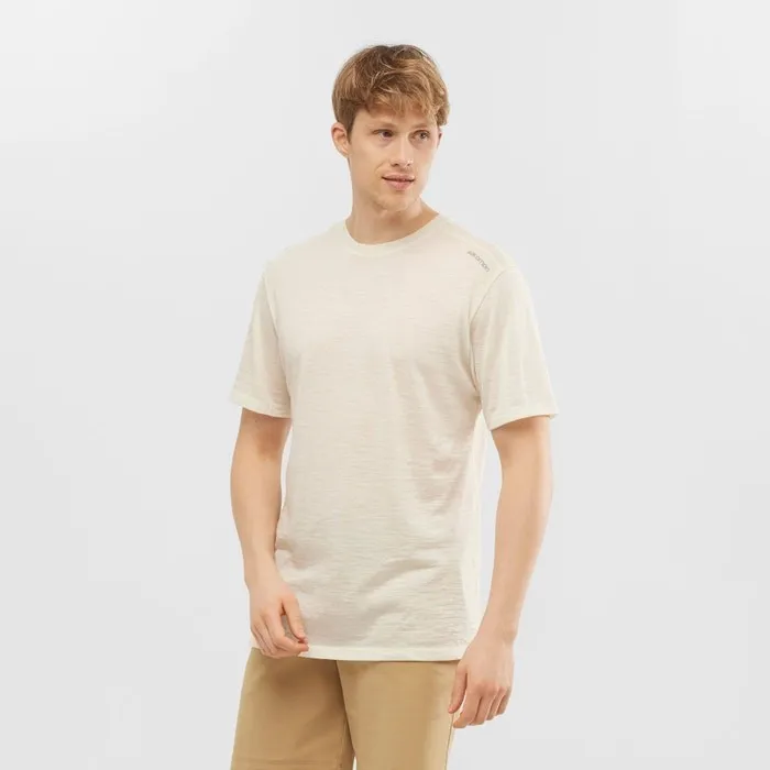 OUTLIFE MERINO SS TEE M - SALOMON