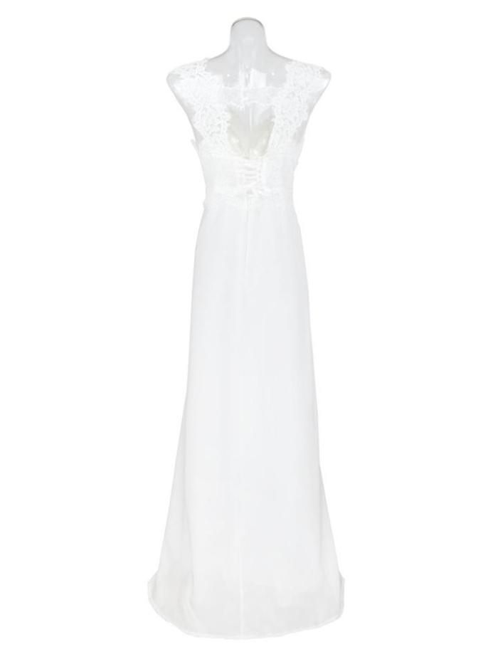 Sexy Lace Sweetheart Neck Sleeveless Evening Dress
