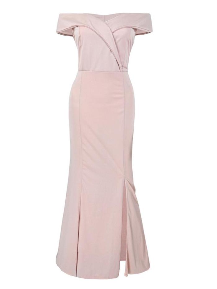 Decent Sweetheart Neck Sleeveless Slit Hem Bodycon Banquet Evening Dress