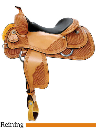 15 to 17 Reinsman Reining Saddle 4764 w/Free Pad