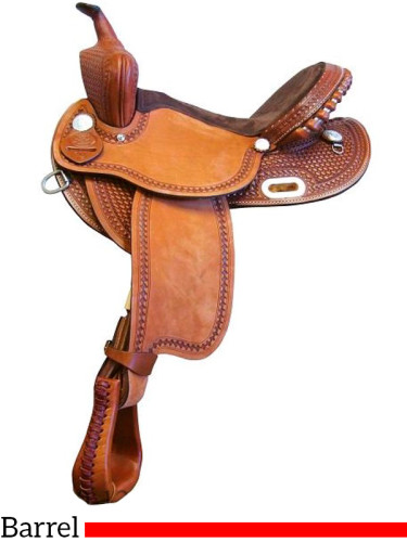 14 15 16 South Bend Saddle Co Swept Back Barrel Racer 311