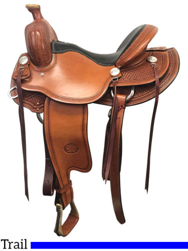 16 17 Billy Cook Tipton Trail Saddle 1735