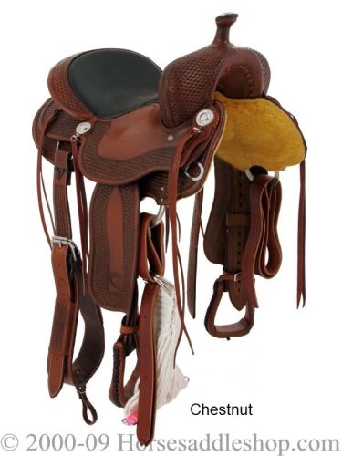 15.5 to 17 Billy Cook Tipton Trail Saddle 1737