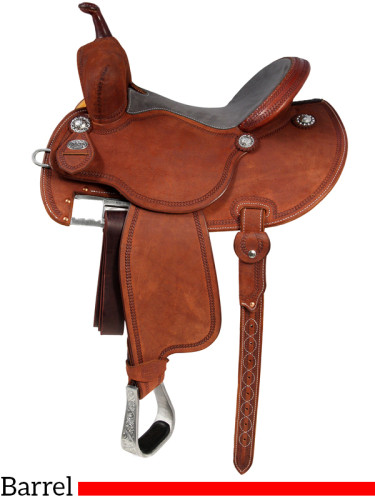 12.5 to 15.5 Martin Saddlery FX3 Barrel Racing Saddle mr67P