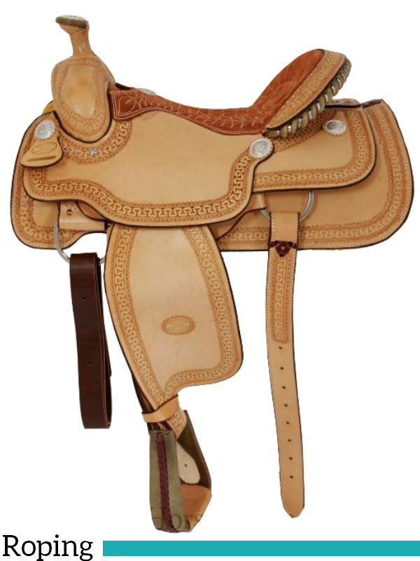 15 16 Billy Cook Arena Roping Saddle 2144